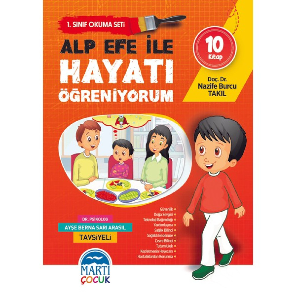 Alp Efe İle Hayatı - Nazife Burcu Takıl Okul Öncesi Eğitici & Öğretici Kitaplar Fiyatı