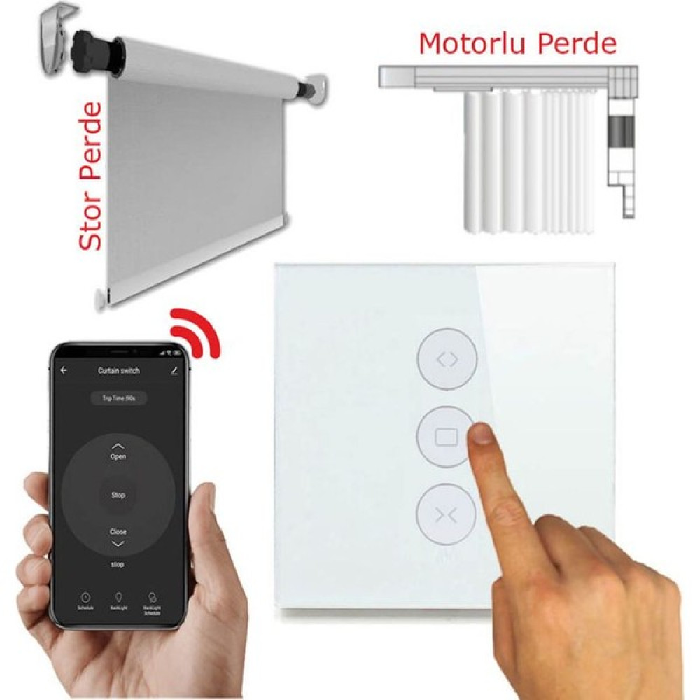 Alp Smart Akıllı Wi-Fi Perde Anahtarı Oto, Bahçe, Yapı Market Fiyatı
