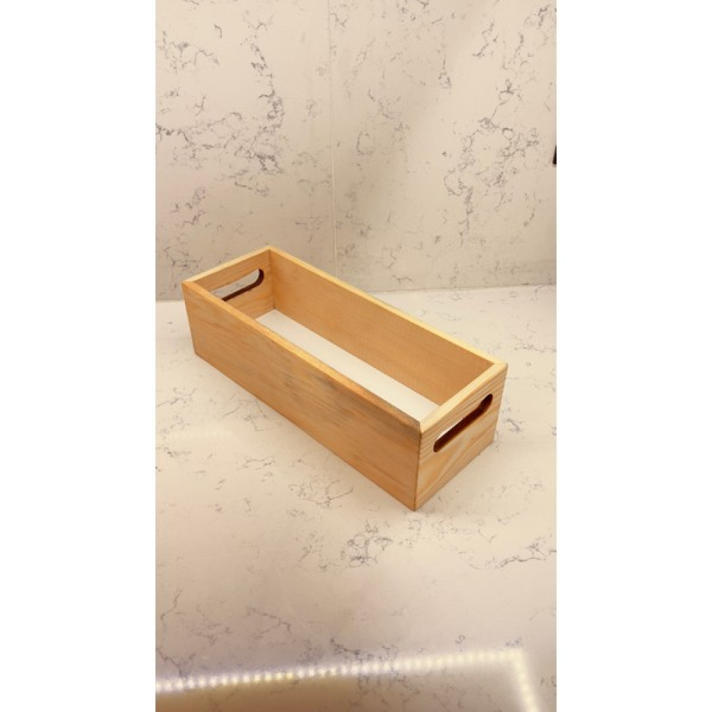 Alp Wood Ahşap Kutu-Organizer-Çam Saklama Kapları Fiyatı