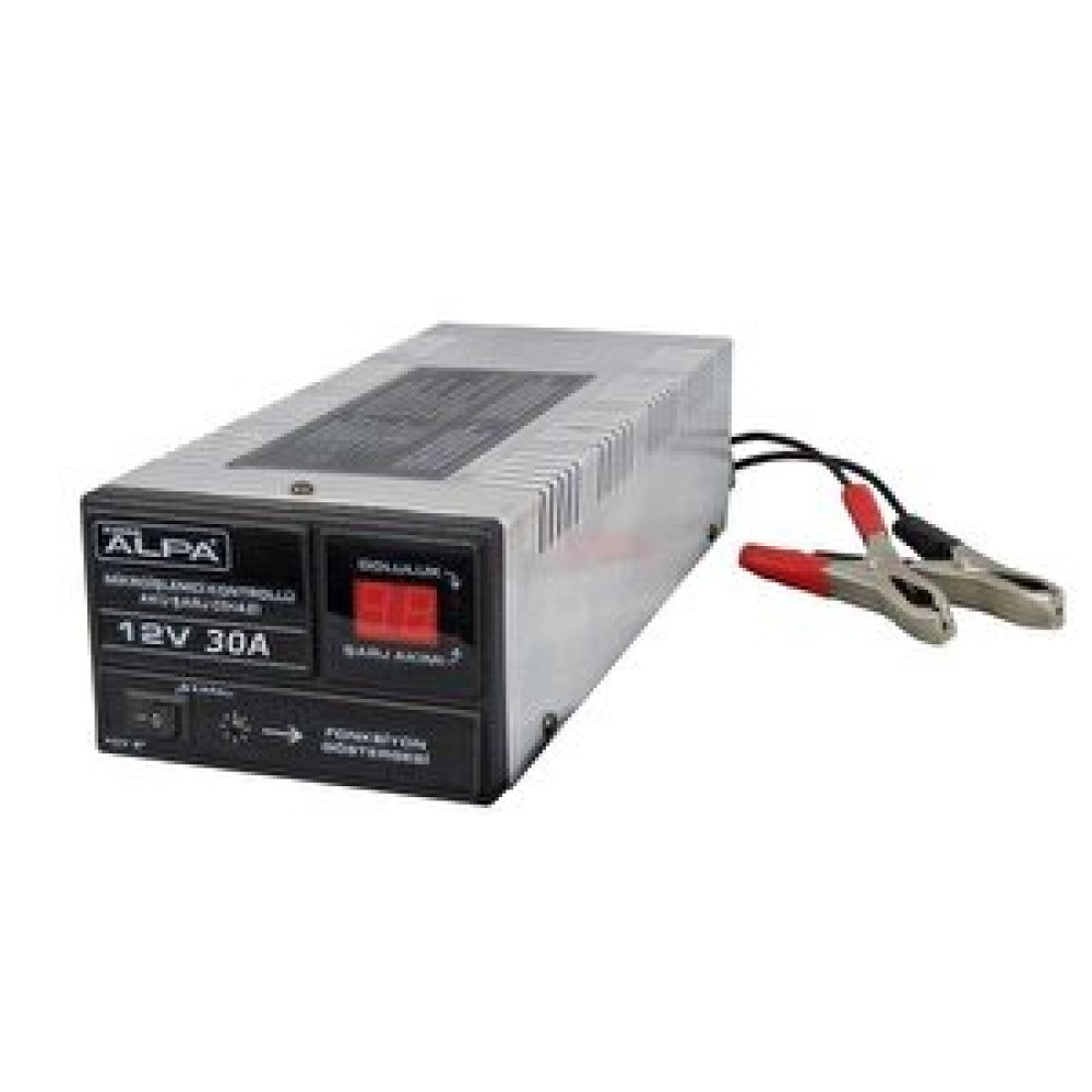 Alpa 12volt 30amper Mikroişlemci Kontrollü Akü Şarj Cihazı Akü Şarj Edici Fiyatı
