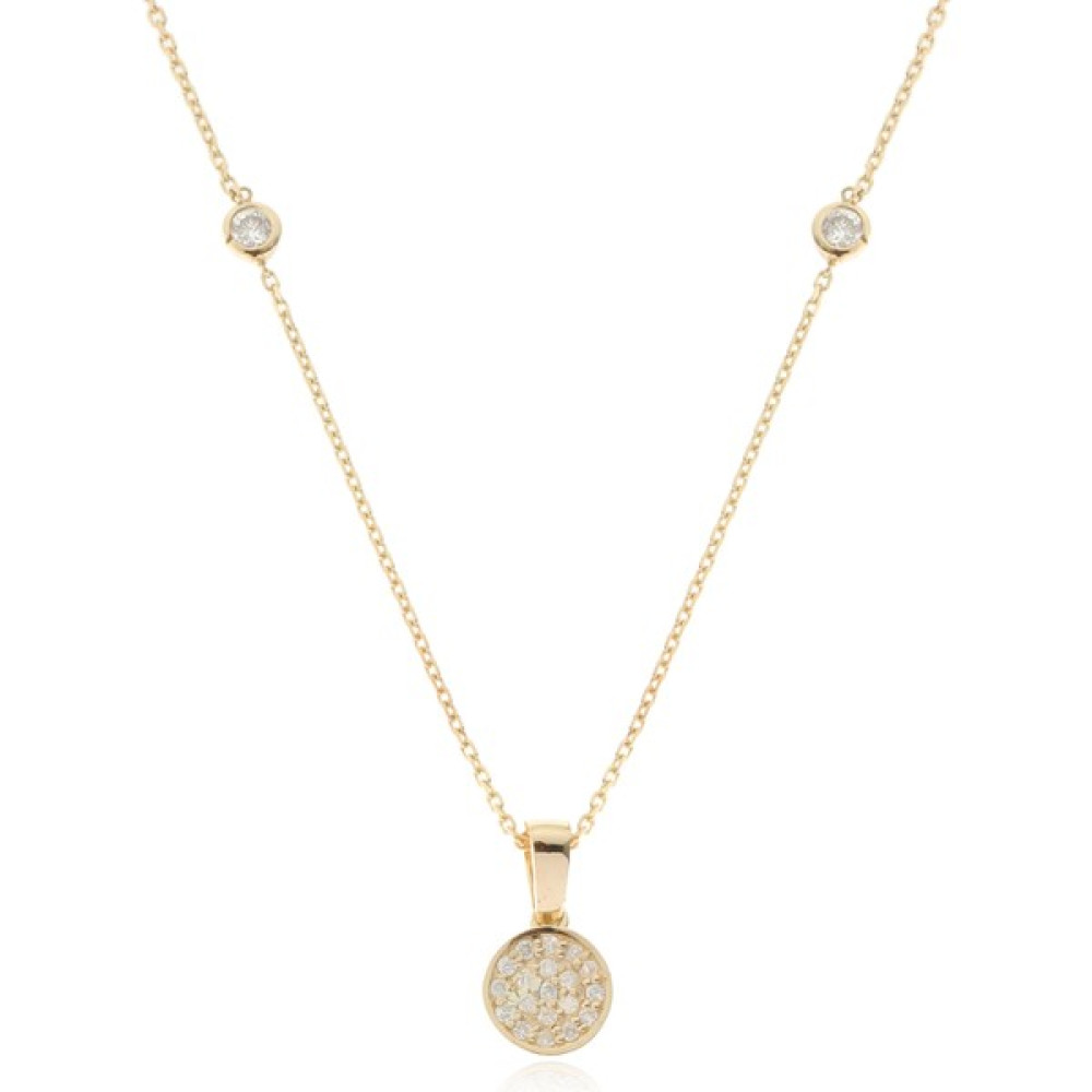 Alpay Jewellery 0,12 Karat Pırlanta Kolye KLYPK140000000071 Pırlanta Kolye Fiyatı