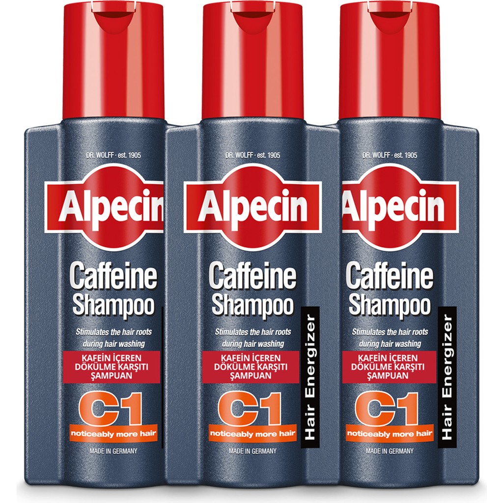 Alpecin Coffein Kafein 3x Şampuan C1 250 ml Şampuan ve Saç Kremi Fiyatı