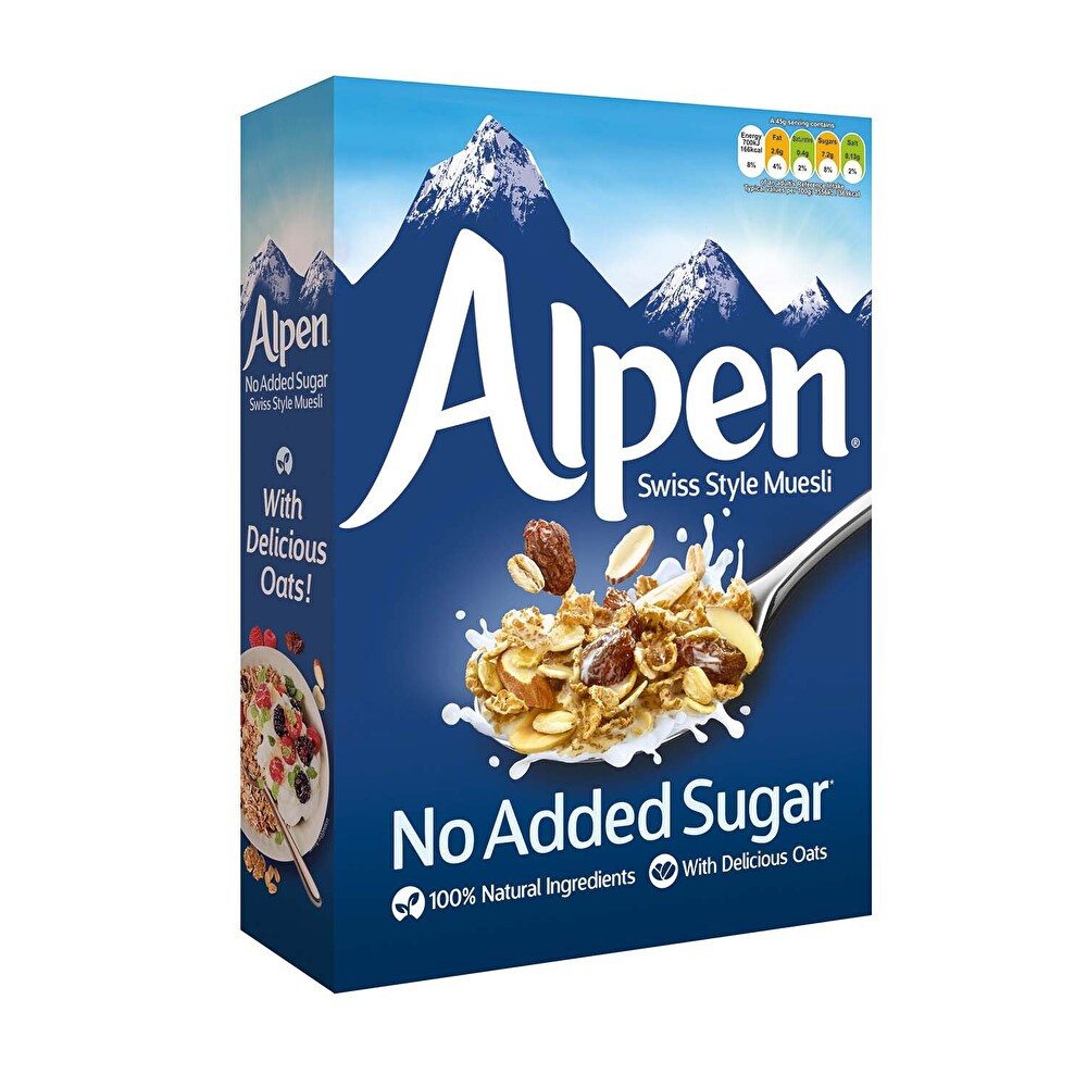 Alpen Şekersiz Müsli 560 g Kahvaltılık Gevrek Fiyatı
