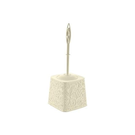 Alper Banyo TP8021 Mint Rengi Dantel Desenli Klozet Fırça Takımı