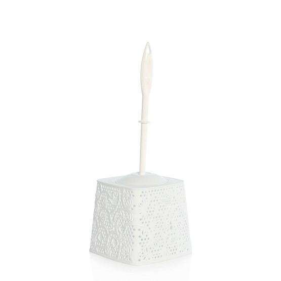 Alper Banyo TP8021 Mint Rengi Dantel Desenli Klozet Fırça Takımı