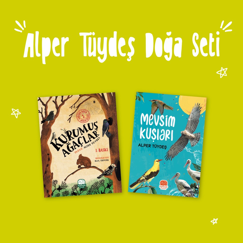 Alper Tüydeş Doğa Seti (2 Kitap) Diğer Fiyatı