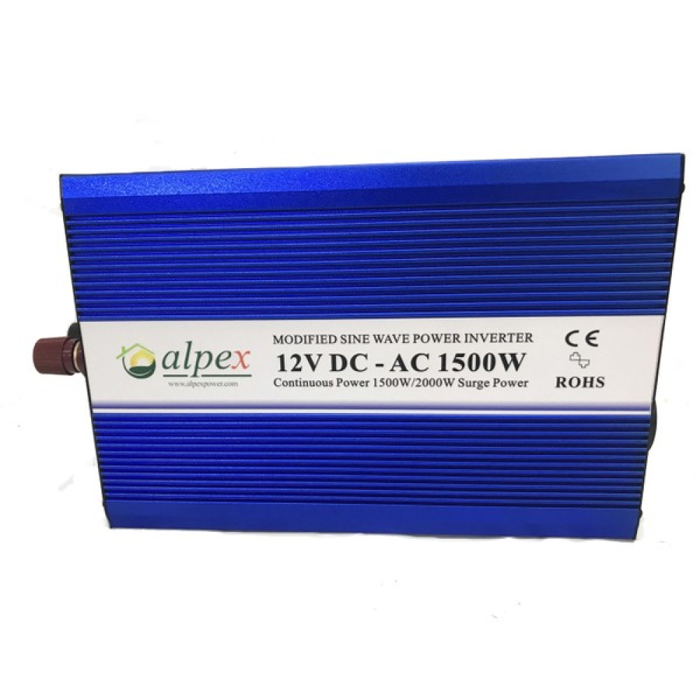 Alpex 1500 Watt 12 Volt Modifiye Sinüs İnverter Oto Boyaları Fiyatı