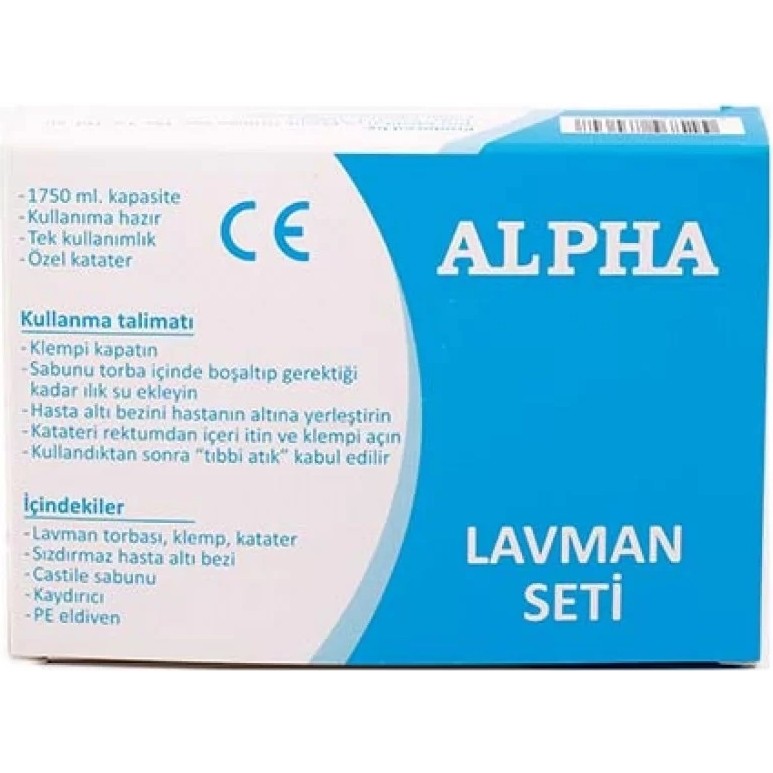 Alpha Lavman Seti - 1750ML ( 1 Adet) Diğer Fiyatı