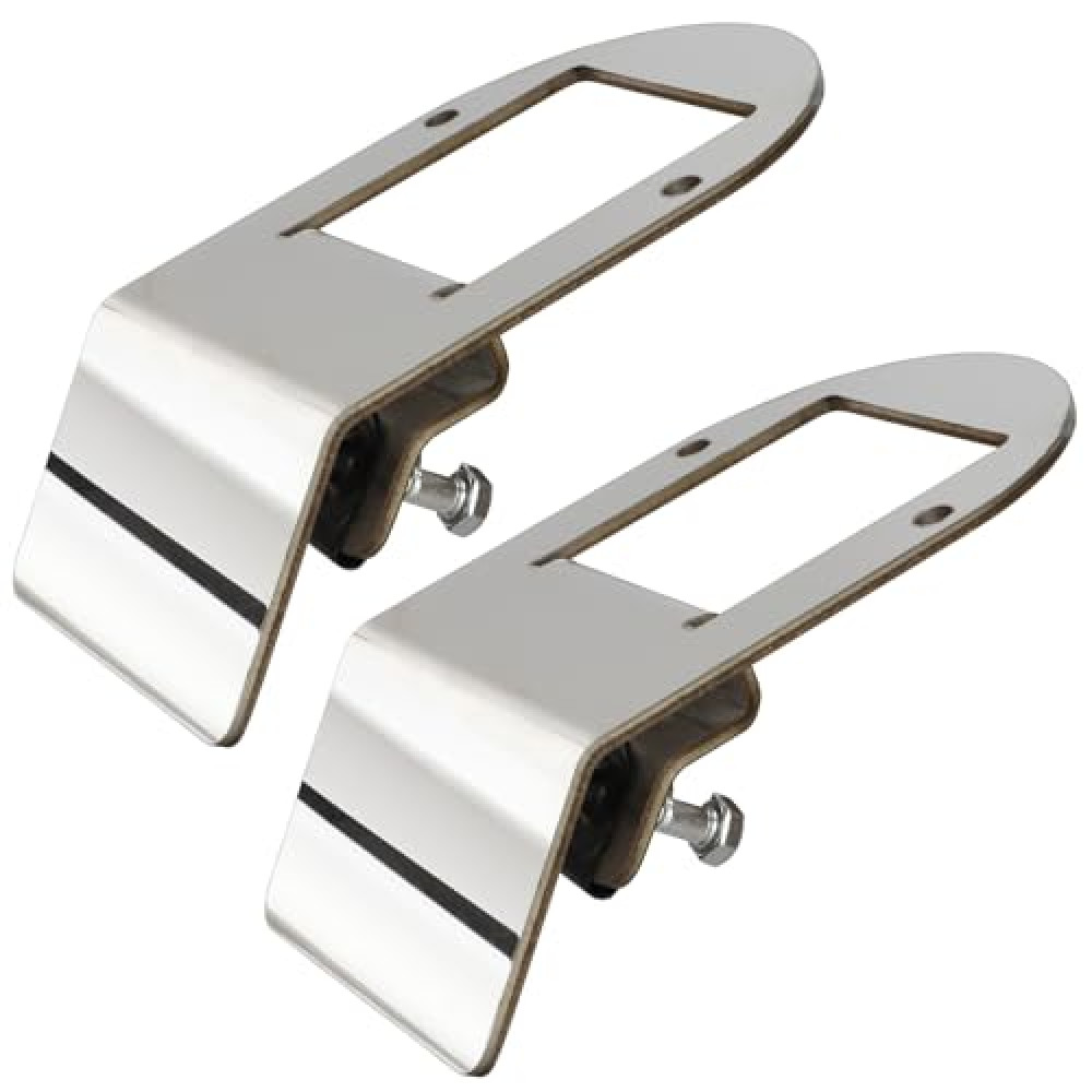 Alpha Rider Watermelon Under Glow Frame Bracket Watermelon Frame Bracket Angled Mount Clamp Universal Clamp Style Mount With Stainless Steel For Universal Truck RV 2pcs