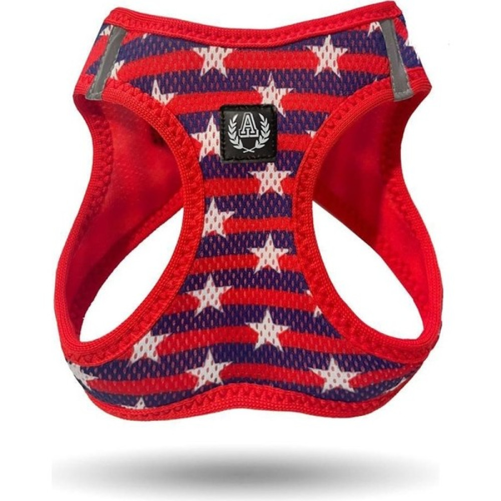 Alphadog Design Red Stripe Köpek Göğüs Tasması Xxsmall - 2XS - Kırmızı - Mavi Evcil Hayvan Ürünleri Fiyatı