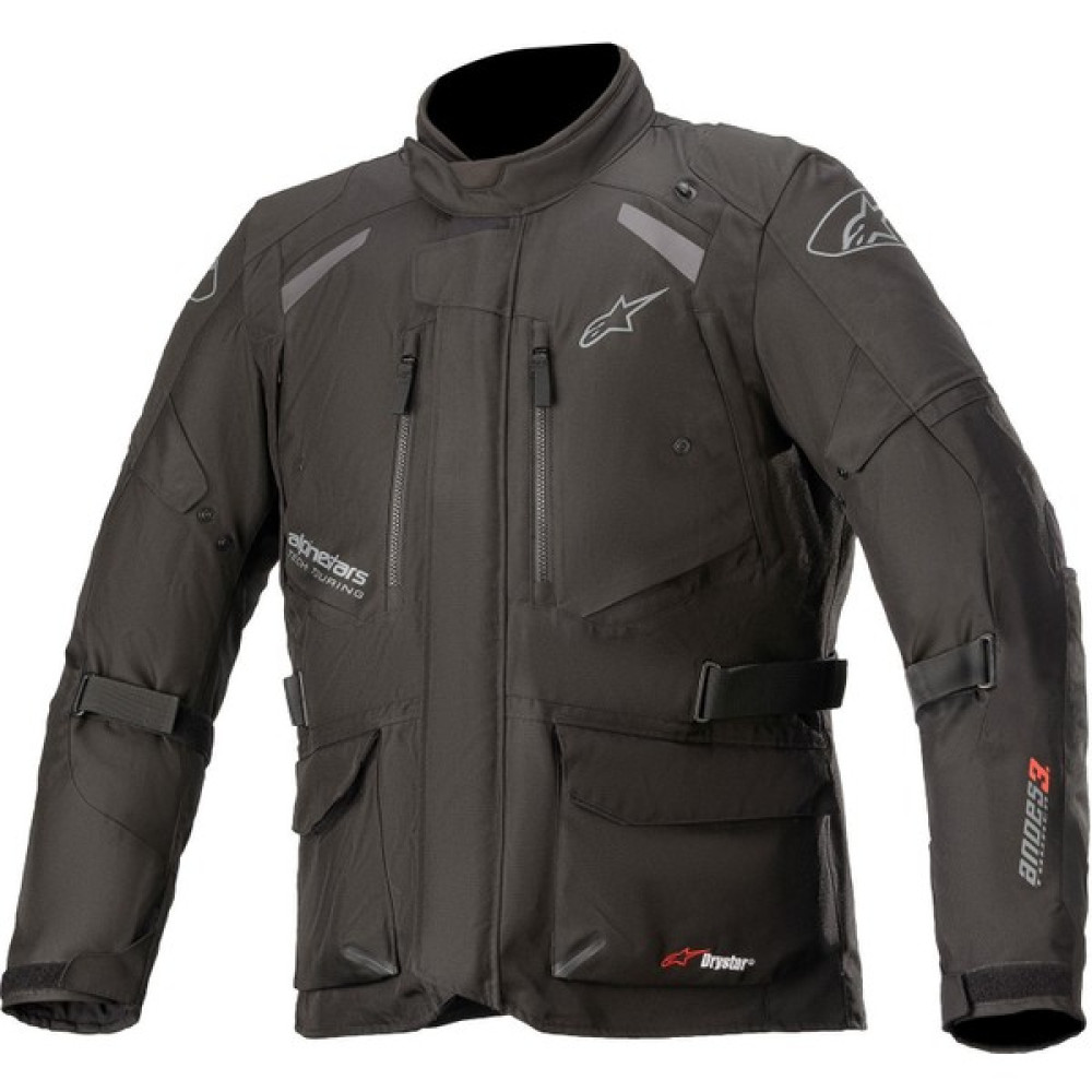 Alpine Stars Alpinestars Andes V3 Drystar Korumalı Motosiklet Montu (Siyah) - S Motorsiklet Montları Fiyatı