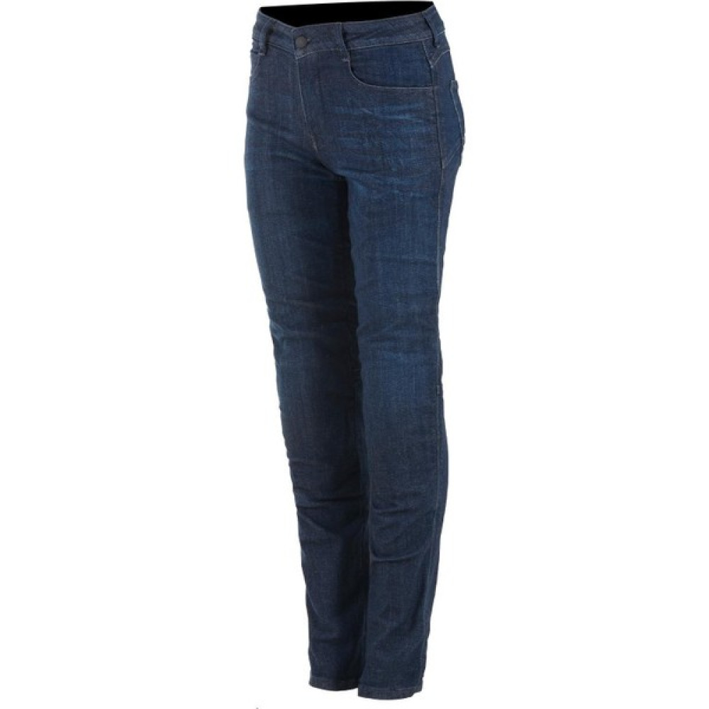 Alpine Stars Alpinestars Daisy V2 Denim Korumalı Kadın Motosiklet Pantolonu (Mavi) - 26 Motorsiklet Sürücüsü Giyim & Ayakkabı Fiyatı