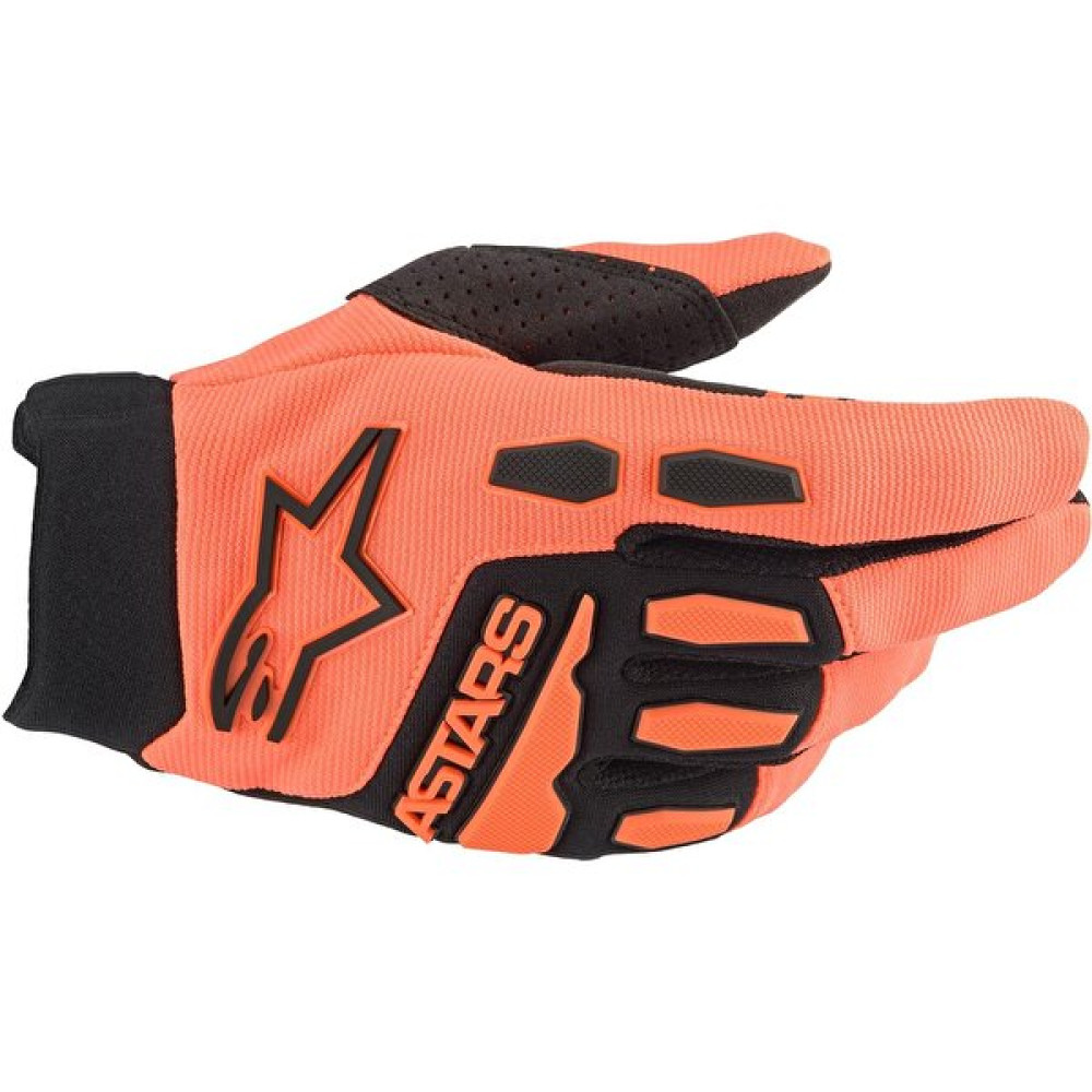 Alpine Stars Alpinestars Full Bore Korumalı Kros Motosiklet Eldiveni (Turuncu / Siyah) - M Motorsiklet Eldivenleri Fiyatı