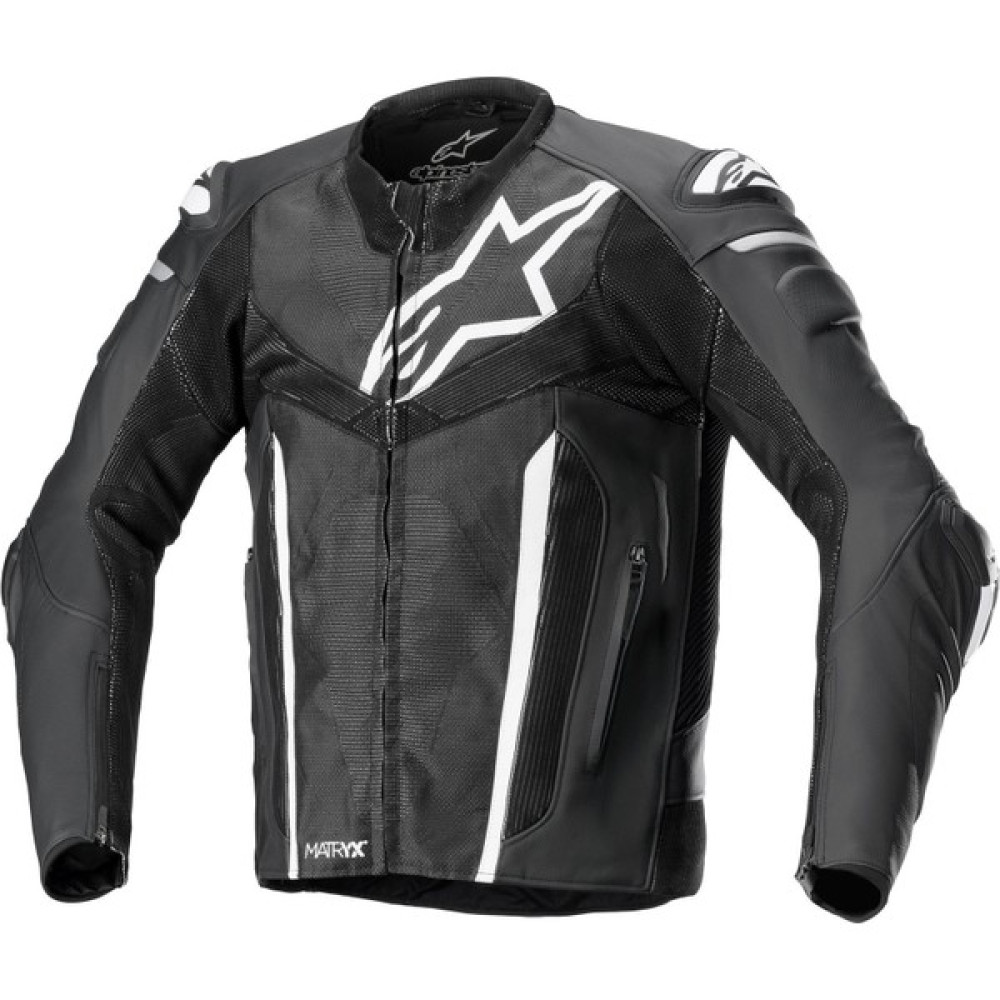 Alpine Stars Alpinestars Fusion Deri Korumalı Motosiklet Montu (Siyah / Beyaz / Gri) - 52 Motorsiklet Montları Fiyatı