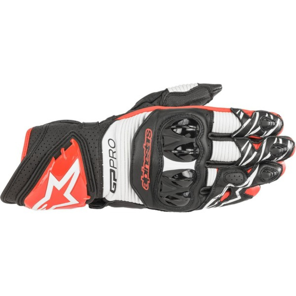 Alpine Stars Alpinestars Gp Pro R3 Korumalı Motosiklet Eldiveni (Siyah / Beyaz / Kırmızı) - M Motorsiklet Eldivenleri Fiyatı