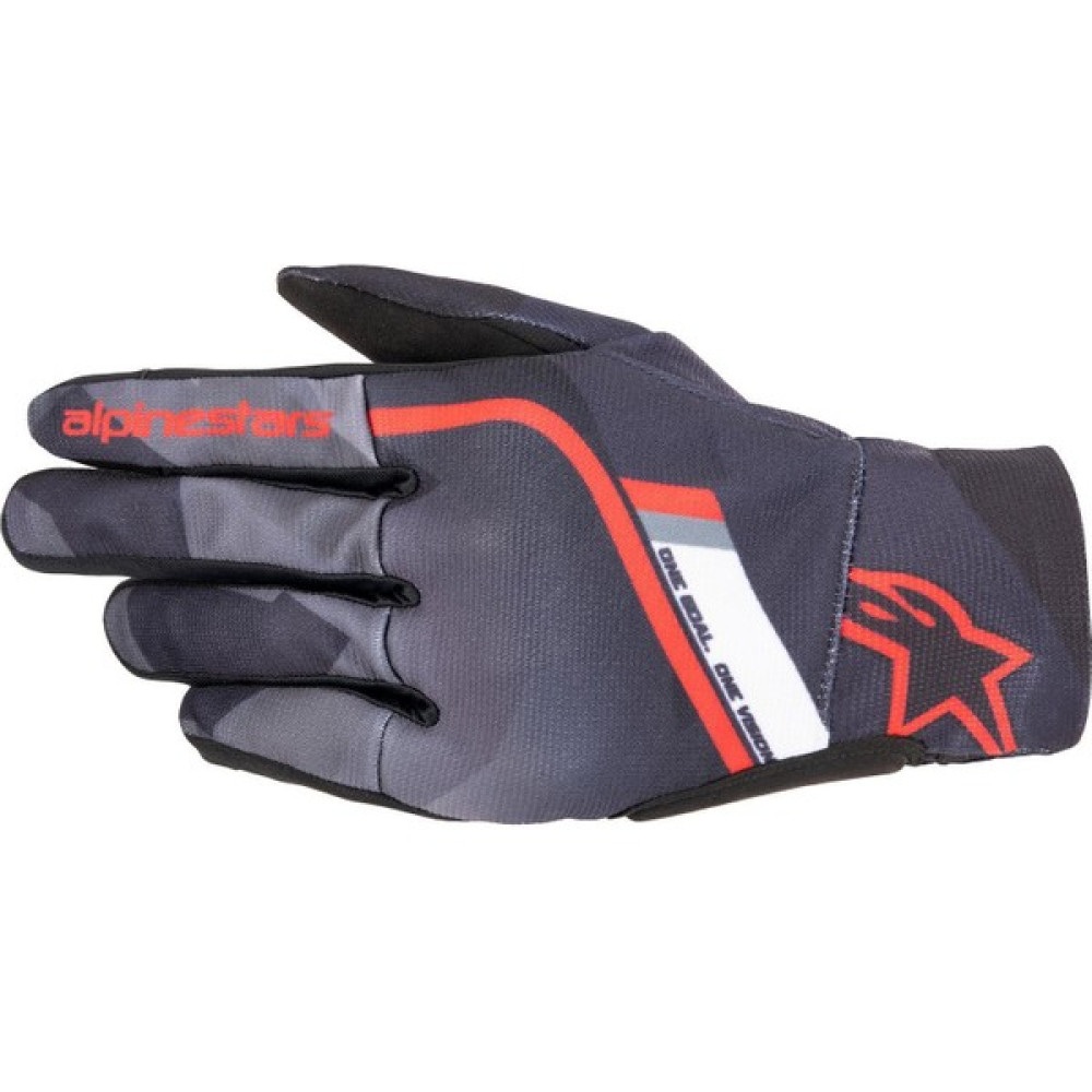Alpine Stars Alpinestars Reef Korumalı Kros Motosiklet Eldiveni (Siyah / Gri / Kırmızı) - L Motorsiklet Eldivenleri Fiyatı