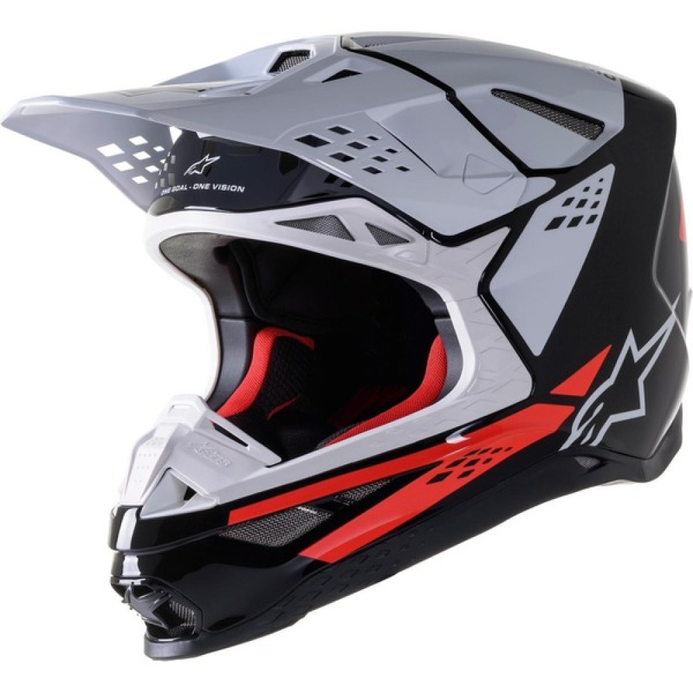 Alpine Stars Alpinestars S-Tech Sm8 Fact Kros Kaskı - XL Motorsiklet Sürücü Koruyucu Aksesuarlar Fiyatı