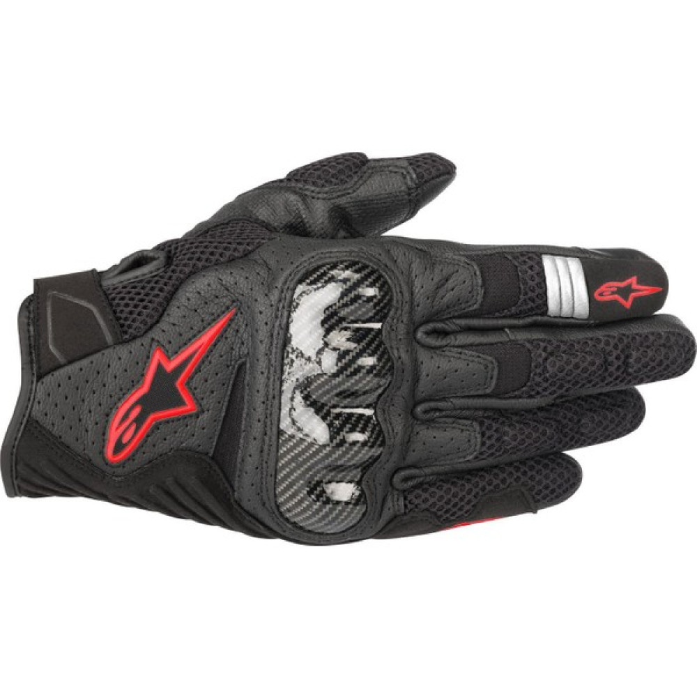 Alpine Stars Alpinestars Smx-1 Air V2 Korumalı Motosiklet Eldiveni (Siyah / Kırmızı) - L Motorsiklet Eldivenleri Fiyatı