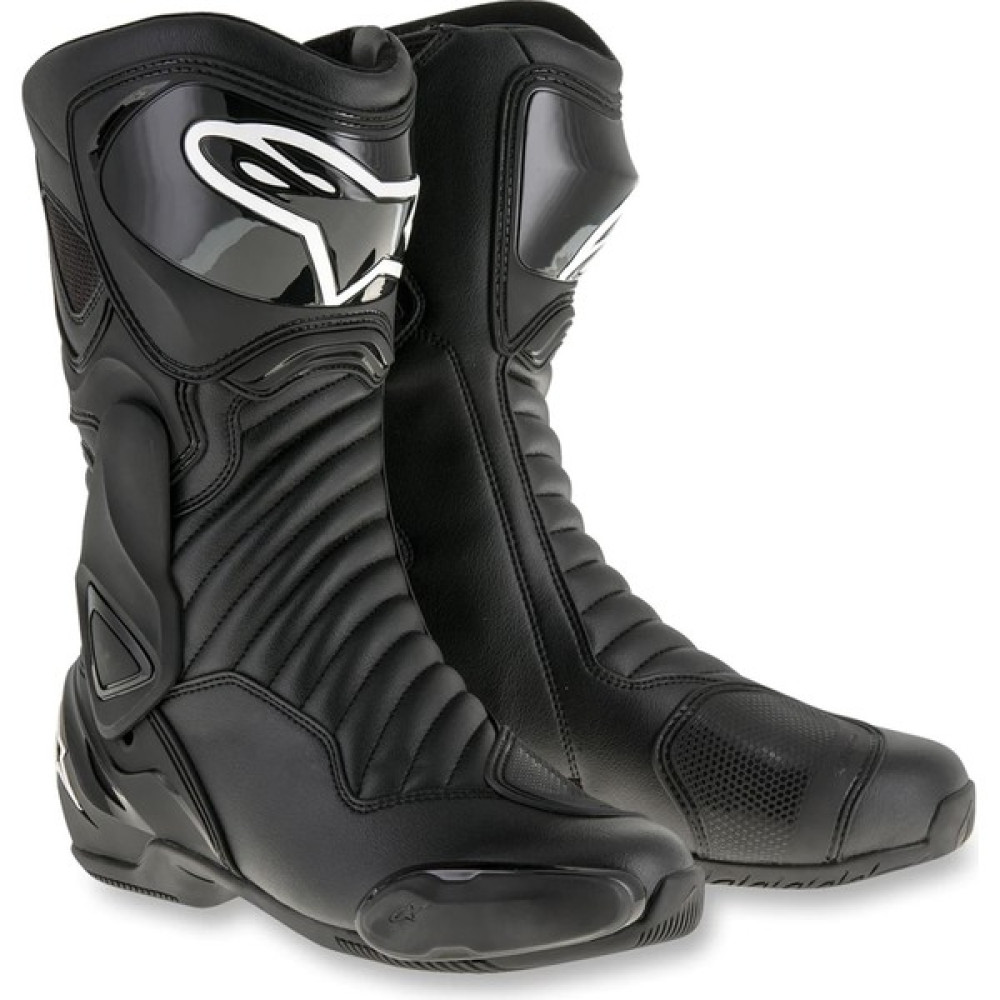 Alpine Stars Alpinestars Smx-6 V2 Korumalı Spor Motosiklet Botu (Siyah / Siyah) - 42 Motorsiklet Sürücüsü Giyim & Ayakkabı Fiyatı