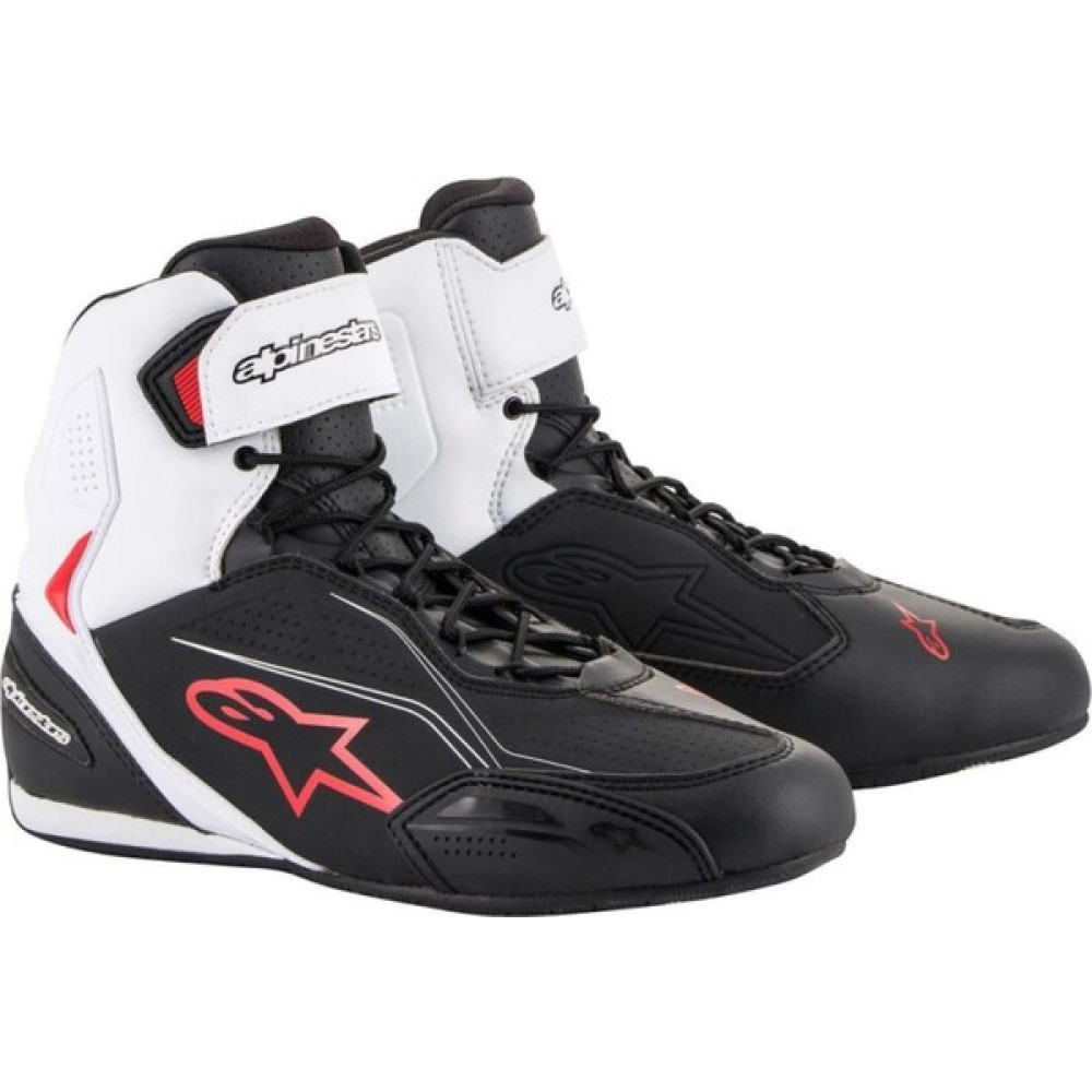 Alpinestars Faster-3 Korumalı Motosiklet Botu Siyah / Beyaz / Kırmızı - 47 Motorsiklet Sürücüsü Giyim & Ayakkabı Fiyatı