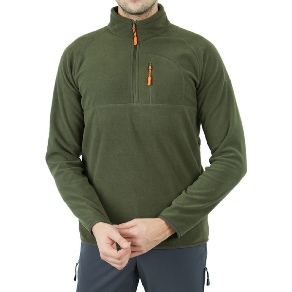 Alpinist 600508 Gamma Yarım Fermuarli Polar Haki Erkek Outdoor Poları 600508-GAMMA-YARIM-FERMUARLI-POLAR-HAKI Yeşil Ayakkabı (Outdoor) Fiyatı