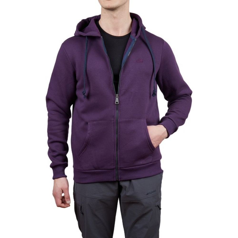 Alpinist Covert Tam Fermuarlı Erkek Sweatshirt Mürdüm T-Shirt & Sweatshirt (Outdoor) Fiyatı
