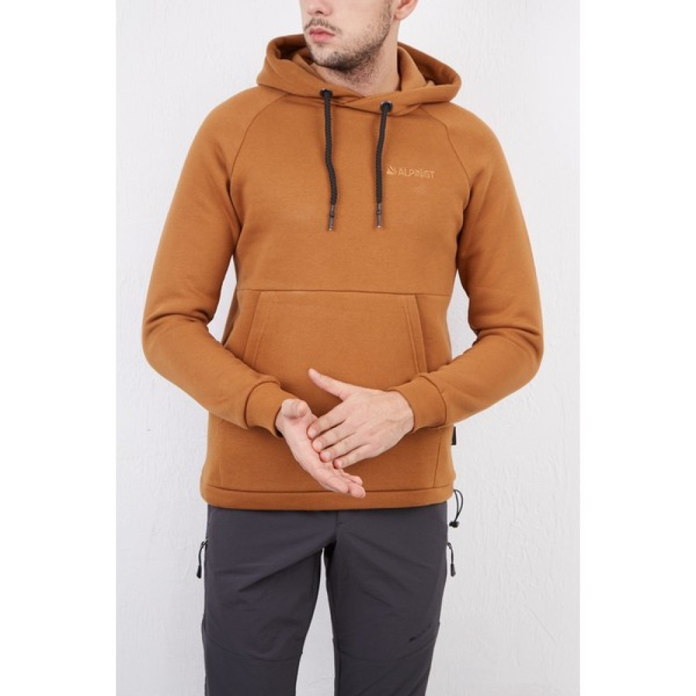 Alpinist Delta Kapşonlu Sweatshirt Hardal Hardal - L T-Shirt & Sweatshirt (Outdoor) Fiyatı