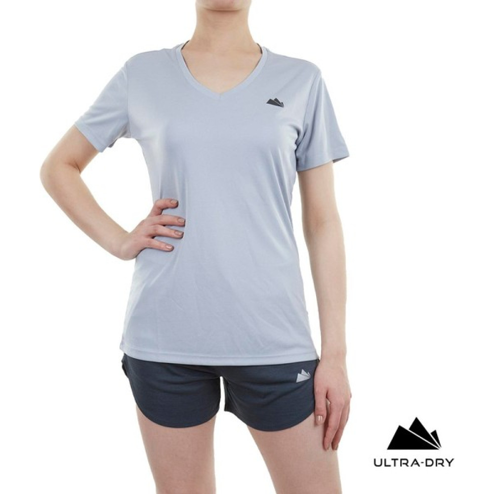 Alpinist Knockout Ultra Dry Kadın T-Shirt Açık Gri T-Shirt & Sweatshirt (Outdoor) Fiyatı