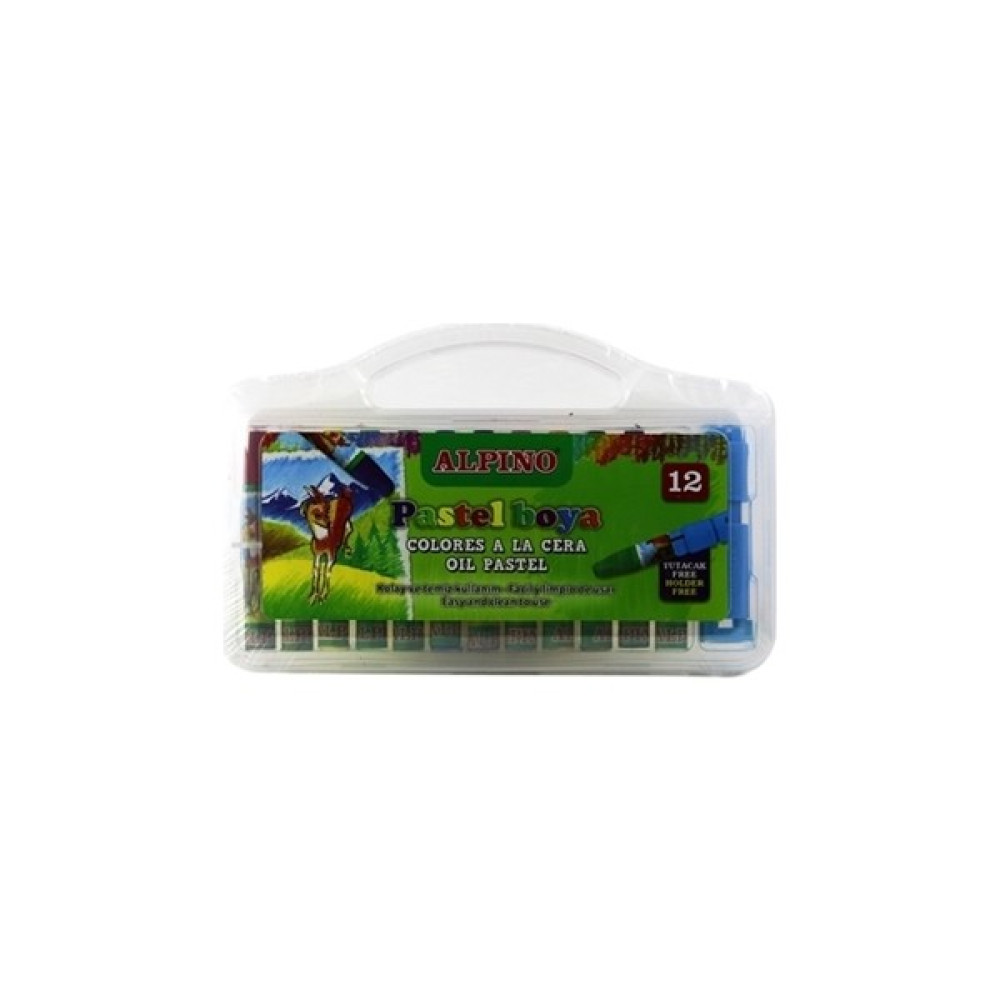 Alpıno 12 Renk Çantalı Pastel Boya Dc-008296 Pastel Boya Fiyatı