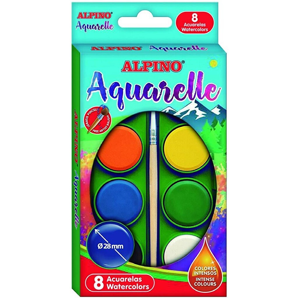 Alpino Aquarelle Sulu Boya 8 Renk Sulu Boya Fiyatı