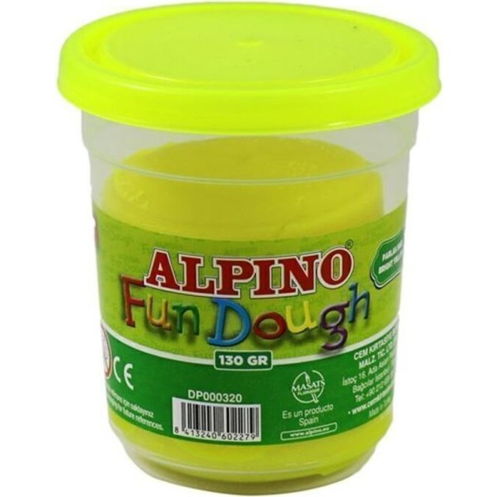 Alpino DP-000320 Parlak Sarı Oyun Hamuru 130 gr Oyun Hamuru & Kil Fiyatı