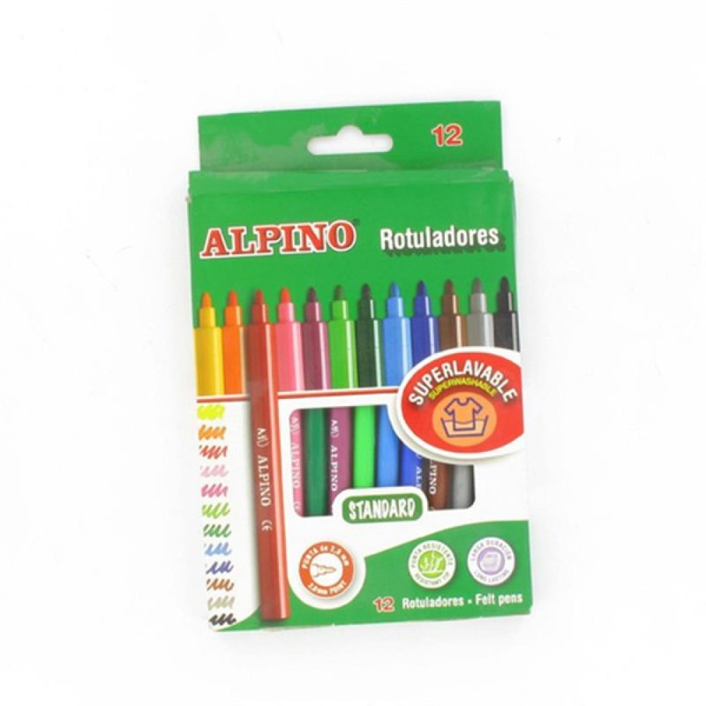 Alpino Keçeli Kalem 12 Li Standart Ar-1002 Keçe Uçlu Kalem Fiyatı