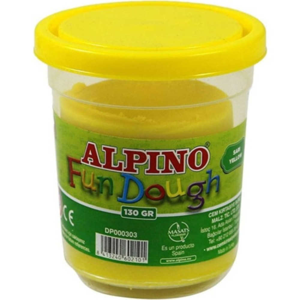 Alpino Oyun Hamuru 130 gr Sarı Oyun Hamuru & Kil Fiyatı