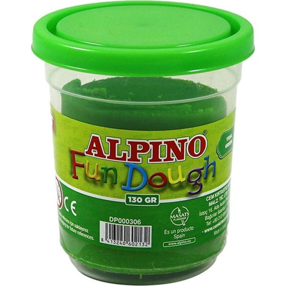 Alpino Oyun Hamuru 130 Gr. Yeşil - Açık Yeşil Oyun Hamuru & Kil Fiyatı