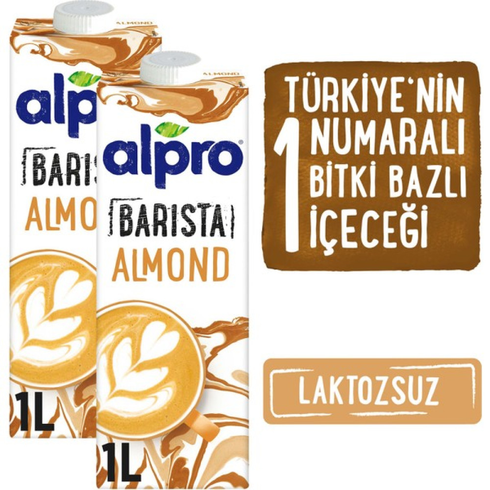 Alpro Barista Badem Sütü 2x1L Süt Fiyatı