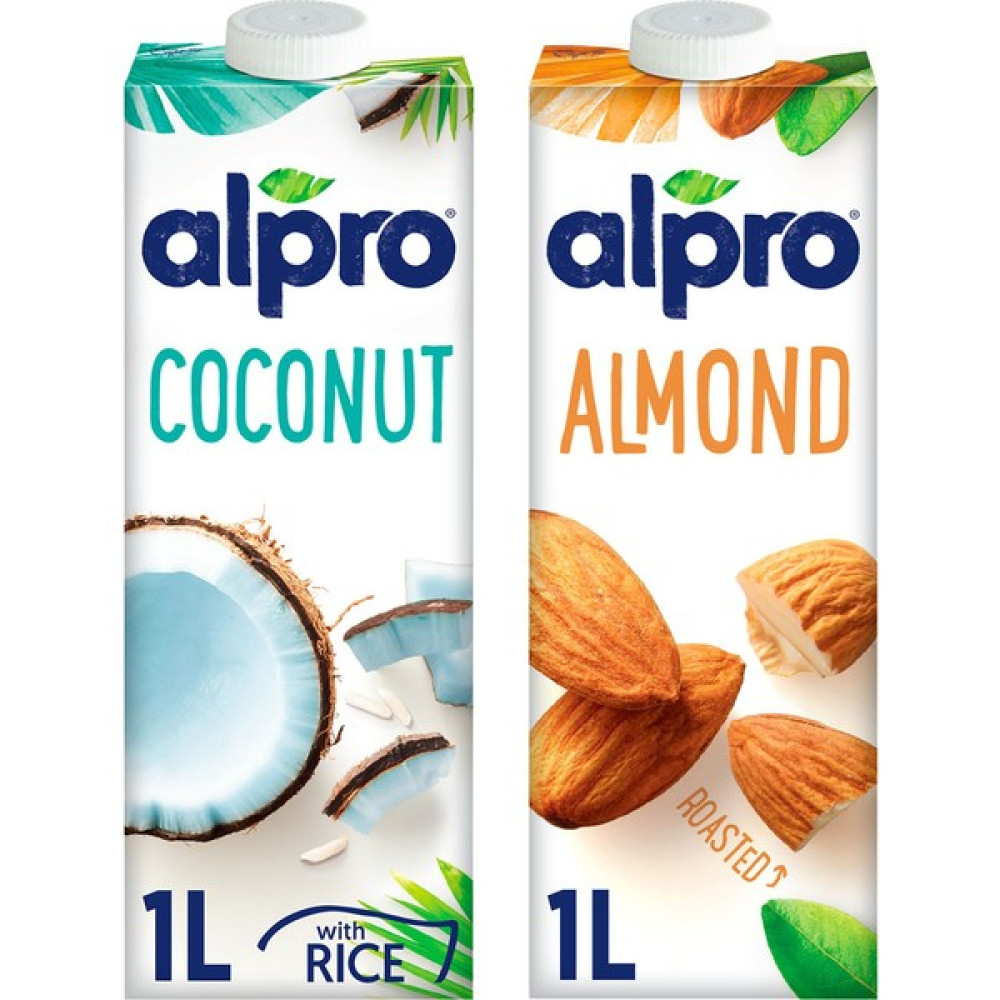 Alpro Hindistan Cevizi Sütü 1 lt + Alpro Badem Sütü 1 lt Diğer Fiyatı