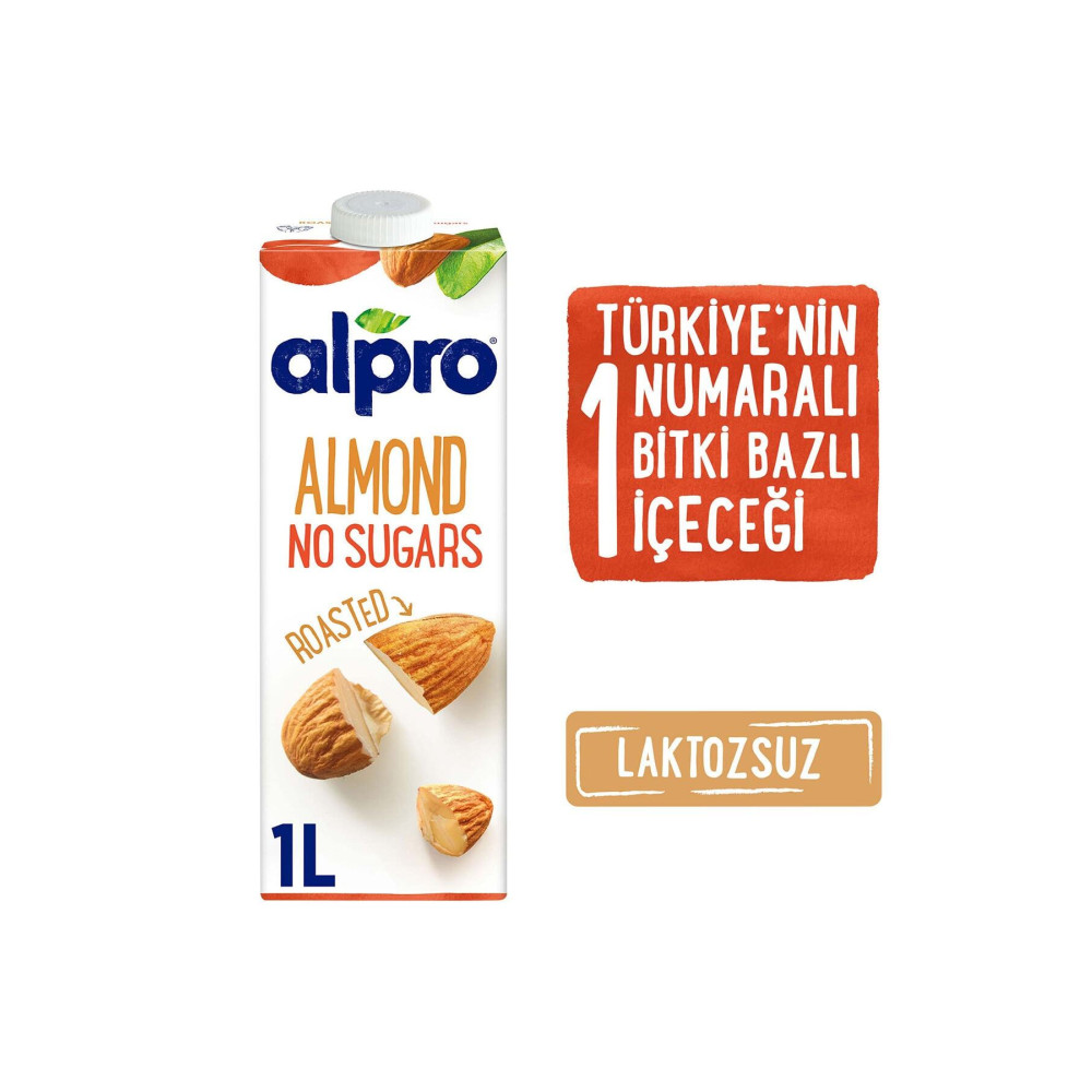 Alpro Şekersiz Badem Sütü 1l Süt Fiyatı