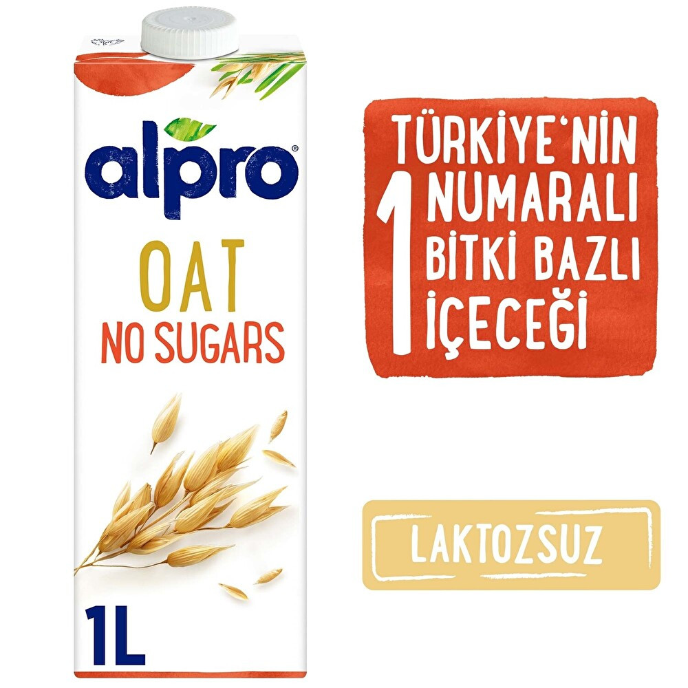 Alpro Şekersiz Yulaf Sütü 1 L Süt Fiyatı