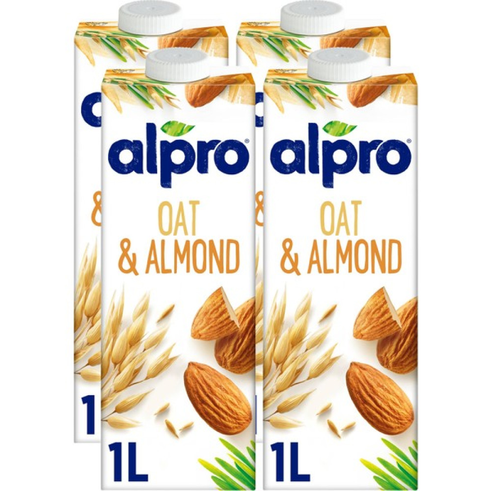 Alpro Yulaf & Badem Içeceği 4x1 Lt Diğer Fiyatı