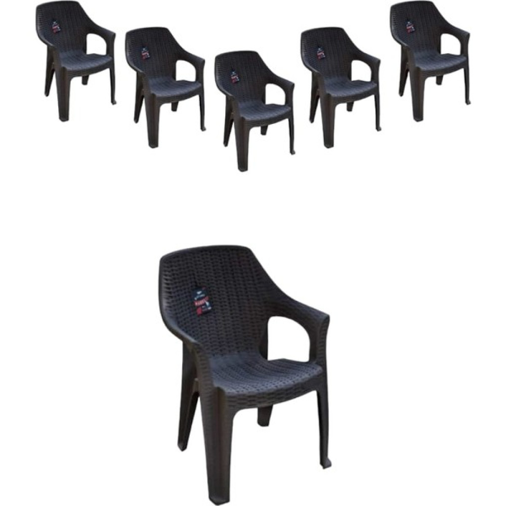 Alpsan Cup Ambalaj Rattan 6'lı Bahçe&balkon,teras Sandalye - Acı Kahverengi Bahçe Sandalyesi Fiyatı
