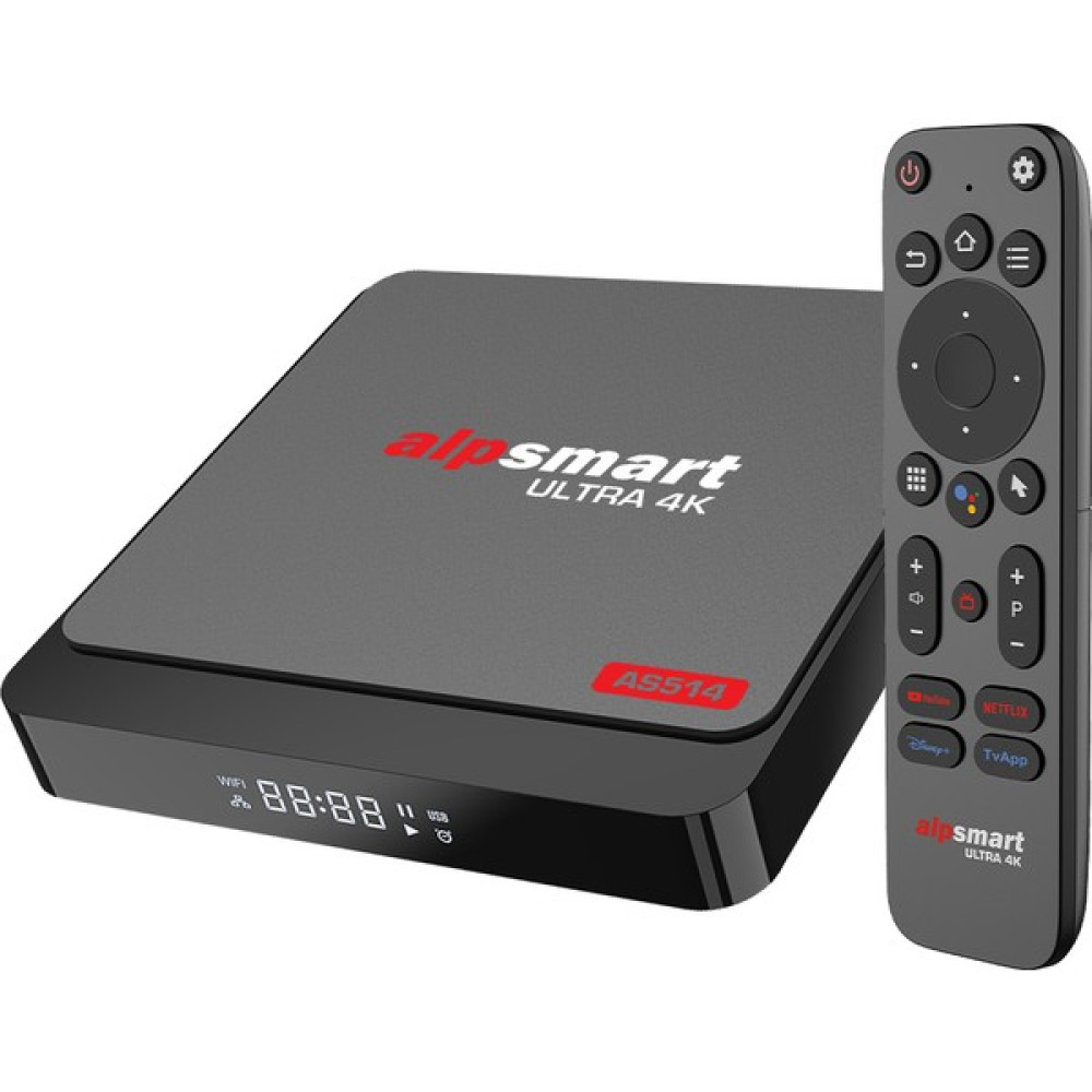 Alpsmart AS514 4G/32G Android TvBox Android 12 Ev Sinema Receiverları Fiyatı