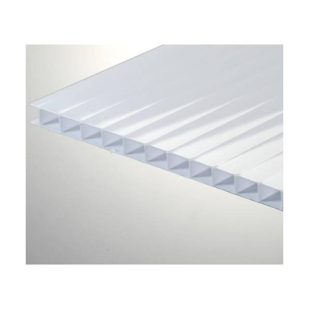 Alrita 100X100X10MM Opak Beyaz Oluklu Polikarbon Levha - 100 x 100 x 10 mm Dış Cephe Yalıtım Malzemeleri Fiyatı