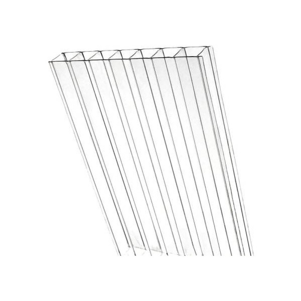 Alrita 100X210X10MM Şeffaf Oluklu Polikarbon Levha Dış Cephe Yalıtım Malzemeleri Fiyatı