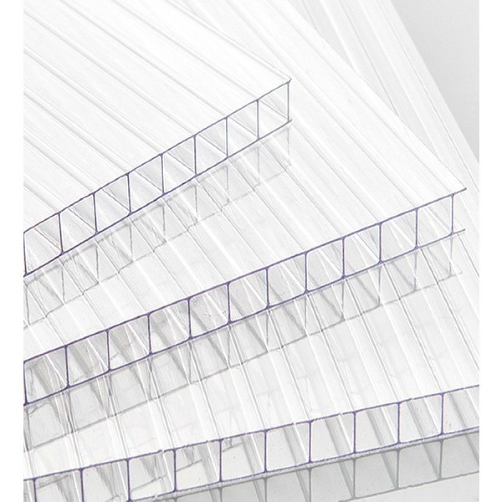 Alrita 100X210X8MM Şeffaf Oluklu Polikarbon Levha Dış Cephe Yalıtım Malzemeleri Fiyatı