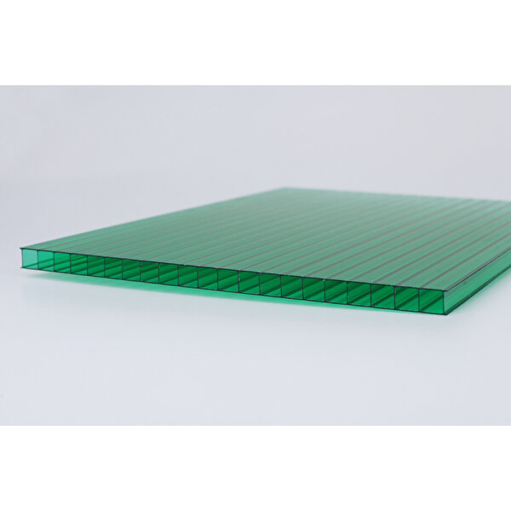 Alrita 70X100X10MM Yeşil Oluklu Polikarbon Levha Dış Cephe Yalıtım Malzemeleri Fiyatı