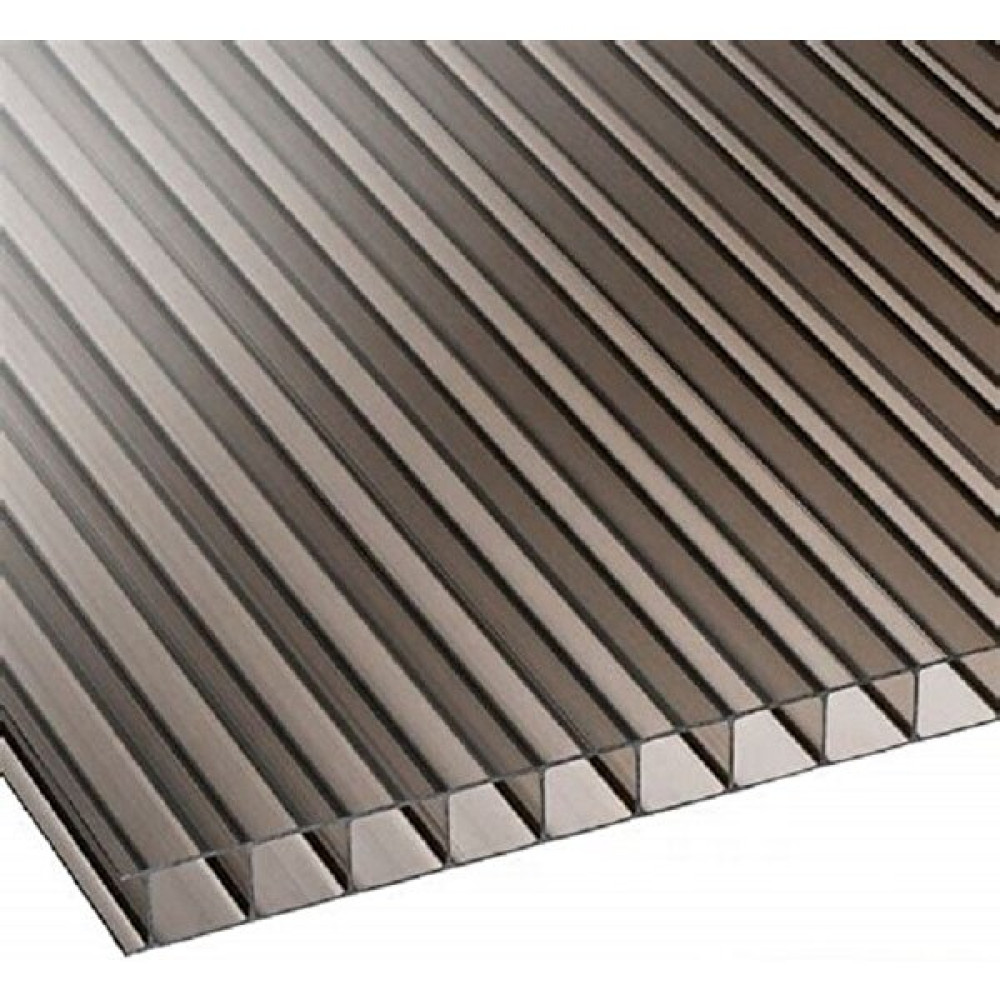 Alrita 70X100X8MM Bronz Oluklu Polikarbon Levha Dış Cephe Yalıtım Malzemeleri Fiyatı