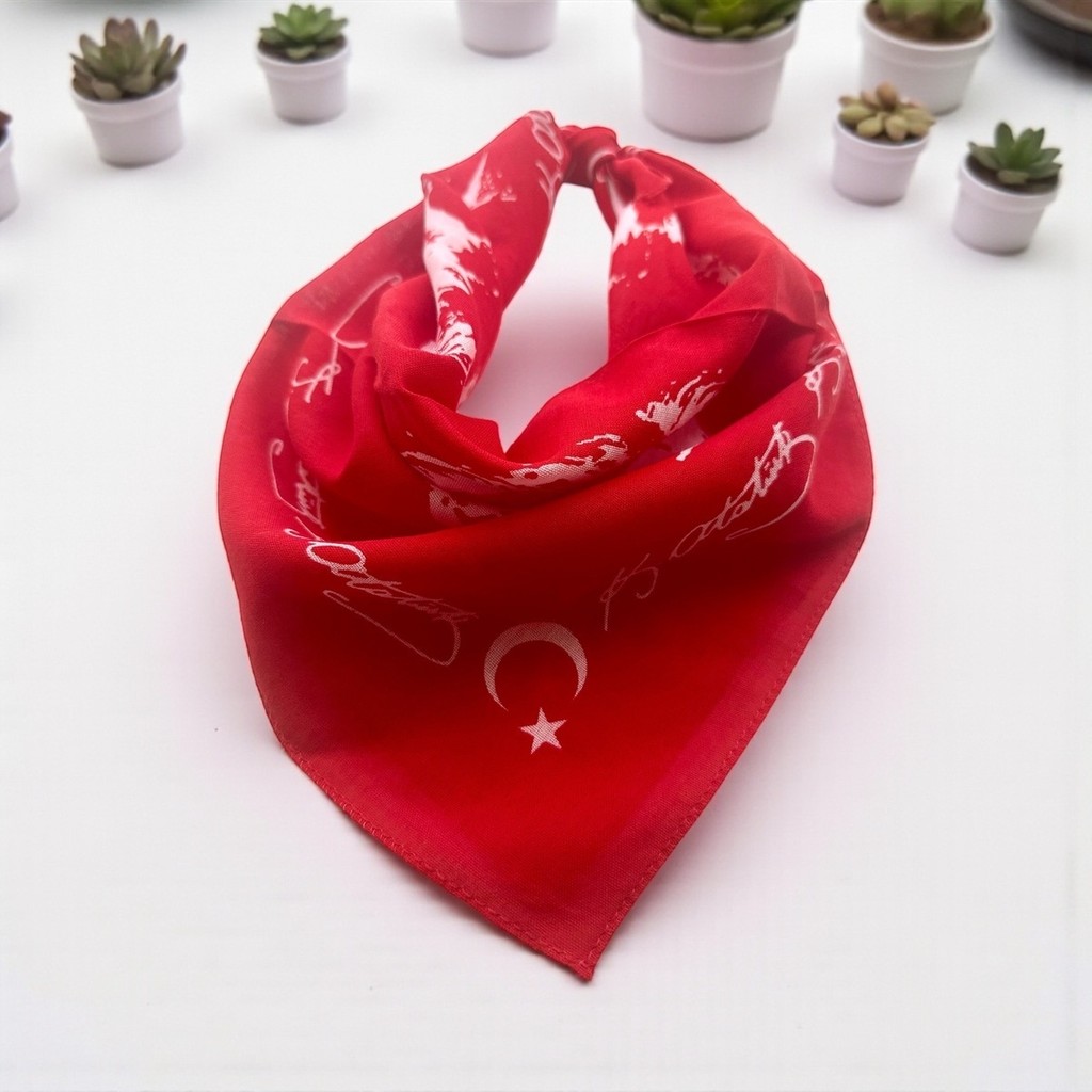 ALS Tasarım Dünyası Kırmızı Renk %100 Koton Atatürk Portreli ve Imzalı 55X55 Bandana, 29 Ekim, 23 Nisan SSD / Solid State Drive Fiyatı