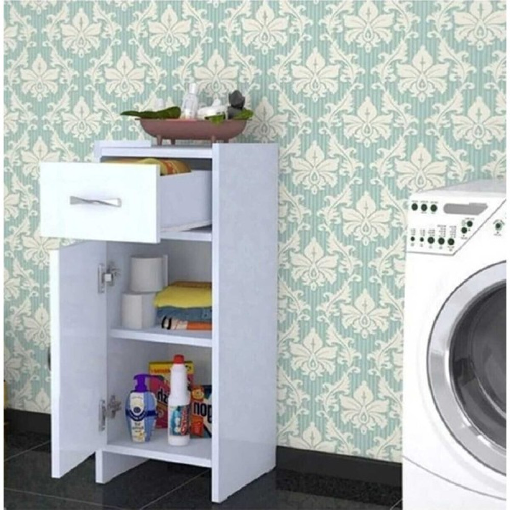 Alsan Dekor Minion Banyo Dolabı Kiler Dolabı Çok Amaçlı Mutfak Dolabı - Beyaz Mutfak Dolabı / Mobilyası Fiyatı