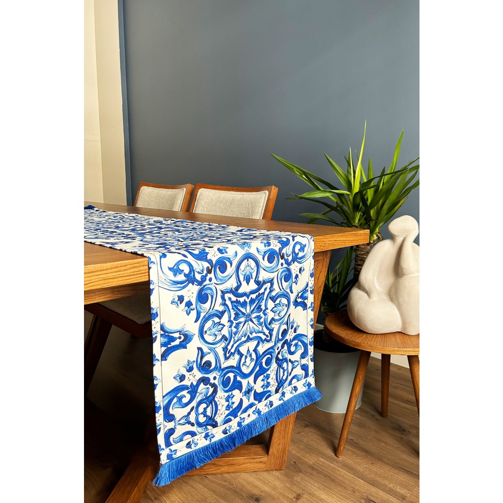 Alseko Concept Saks Püsküllü, Çini 01 Desen 40X140CM Runner - Çok Renkli - 40 x 140 cm SSD / Solid State Drive Fiyatı