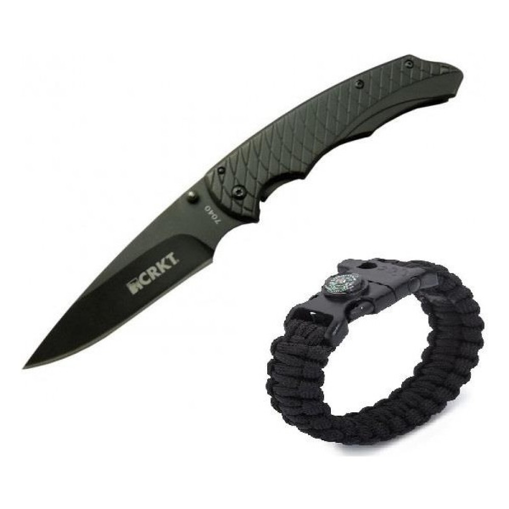 Alsepeteavm Crkt Metal Çakı Siyah CR-7040-22 cm - Renkli Oto Boyaları Fiyatı